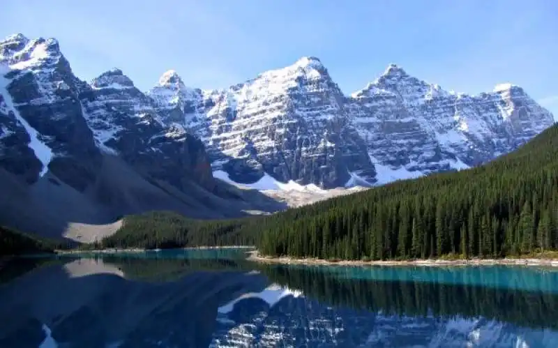 paesaggio montano canadese