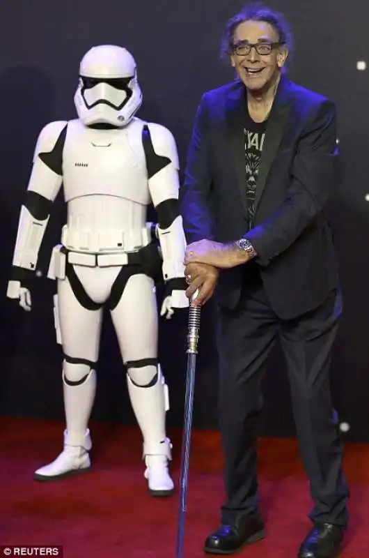 peter mayhew sul red carpet