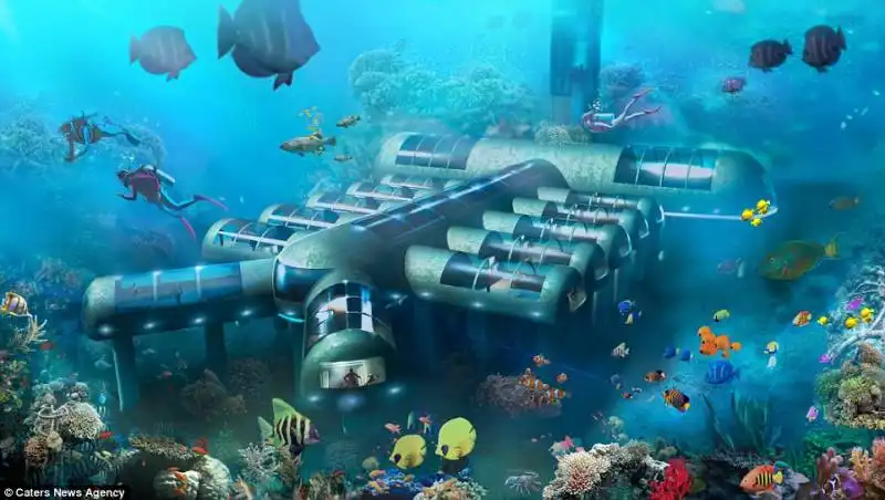 planet ocean underwater hotel