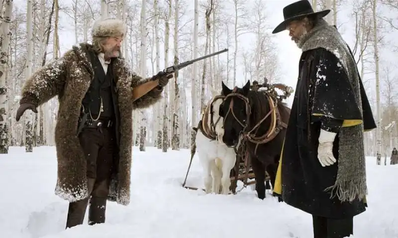 Russel e Jackson insieme per tarantino hateful eight