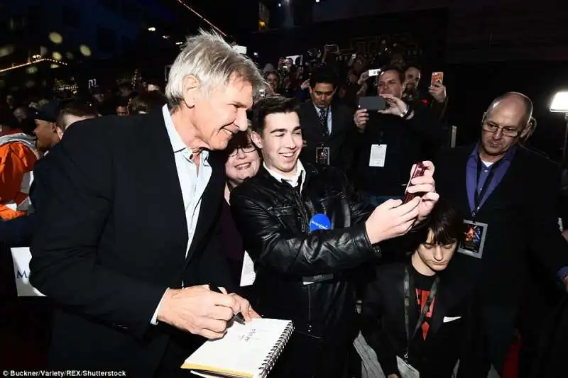 selfie con harrison ford