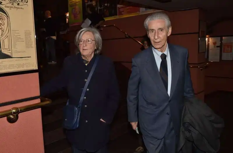 stefano rodota con la moglie carla