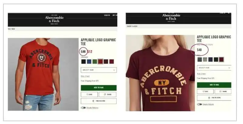 t shirt abercrombie