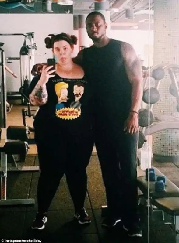 tess holliday in palestra