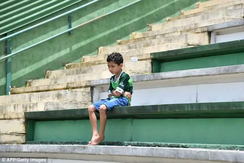 allo stadio dopo la fine della favola