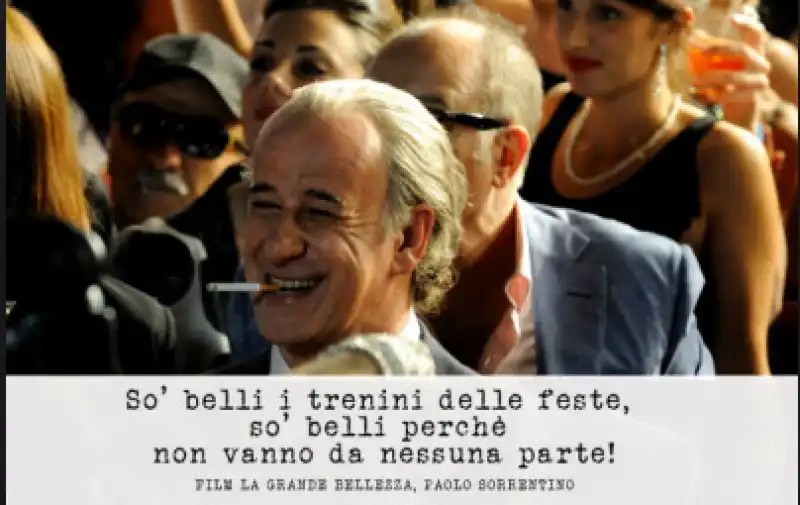 CITAZIONE LA GRANDE BELLEZZA