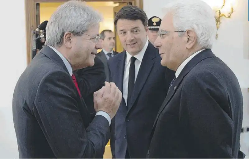 GENTILONI RENZI MATTARELLA