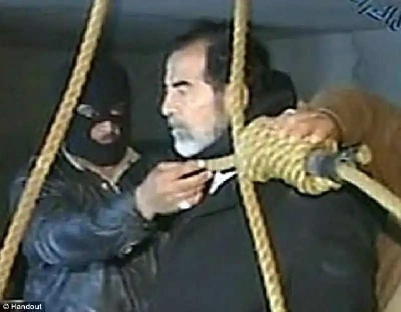 impiccagione saddam