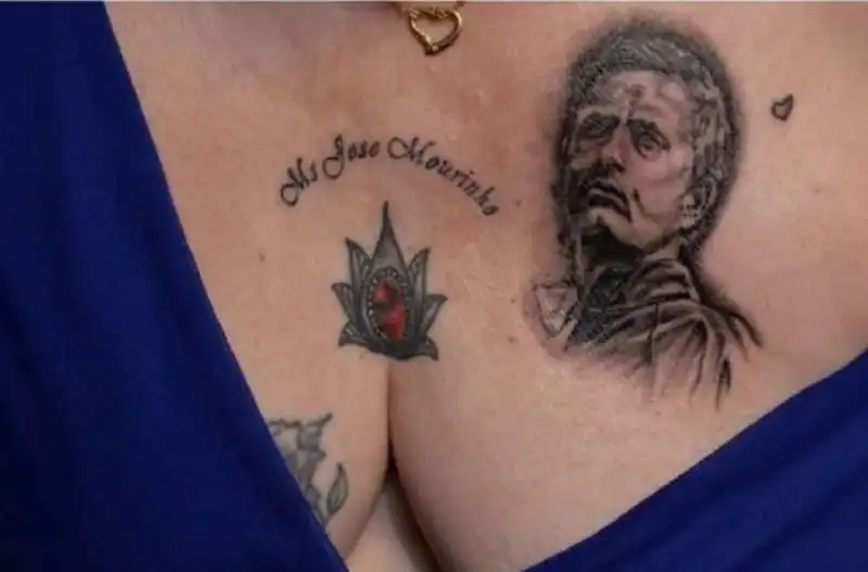 JOSE MOURINHO TATUAGGIO