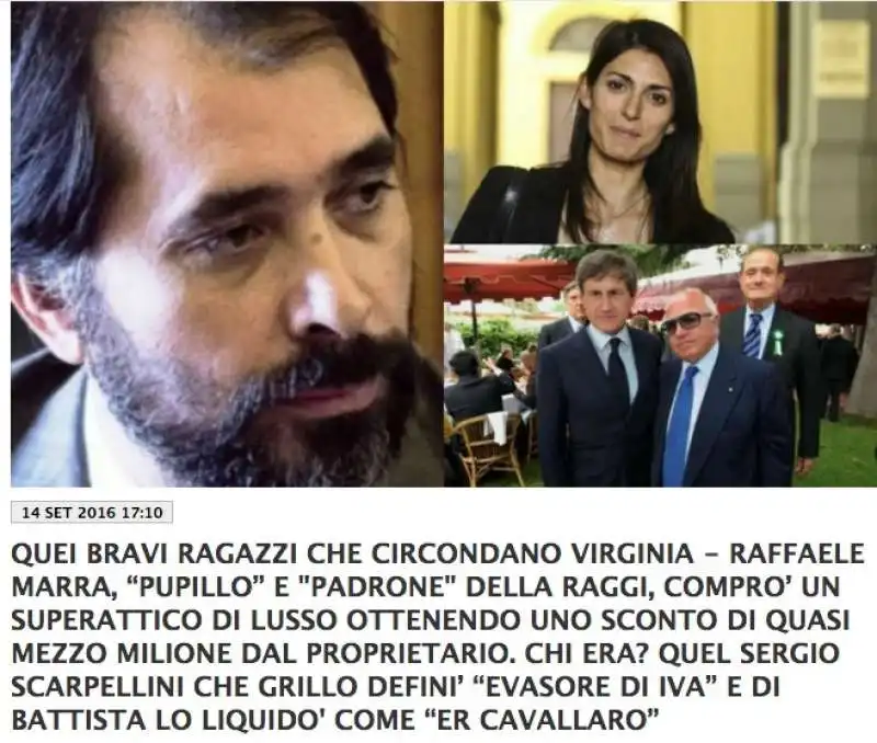 L ARTICOLO DI FITTIPALDI CHE ANTICIPAVA DI TRE MESI L ARRESTO DI RAFFAELE MARRA E I RAPPORTI CON LA RAGGI