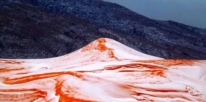 neve  nel  sahara