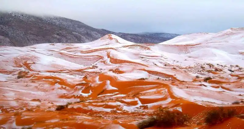 neve nel sahara