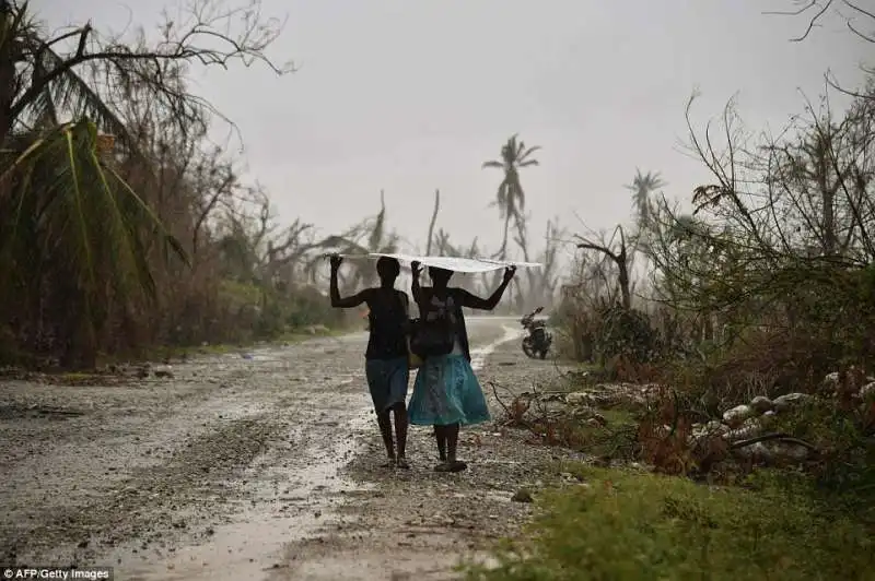 pioggia ad haiti