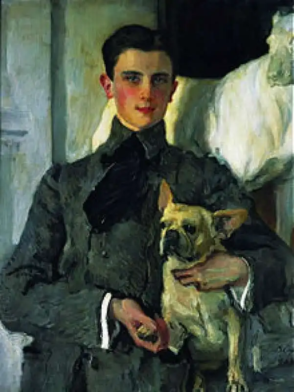 portrait of count felix sumarokov elston (later prince yusupov)