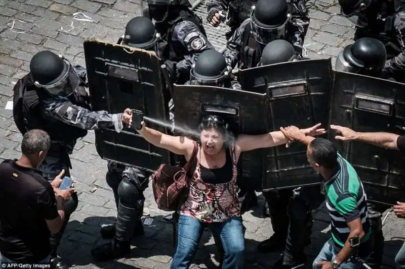 protesta rio de janeiro