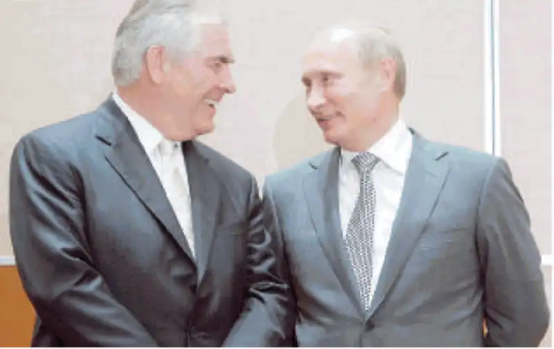 PUTIN TILLERSON