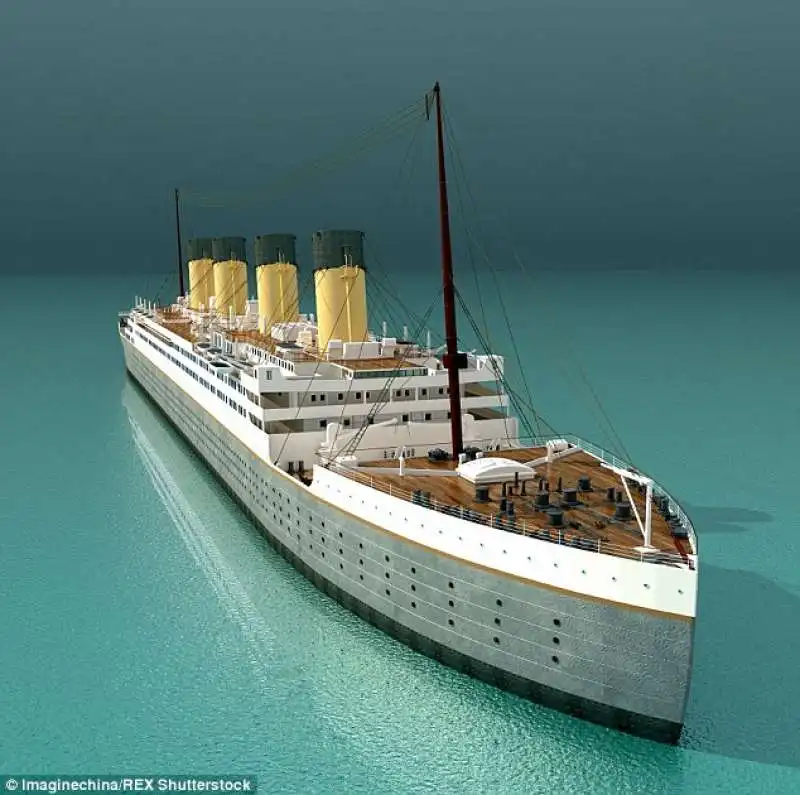 replica del titanic