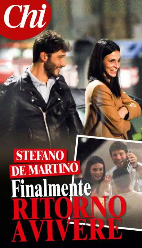 stefano de martino con ragazza