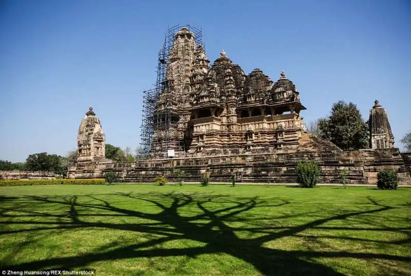 tempio di khajuraho in india