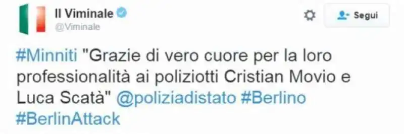 tweet minniti