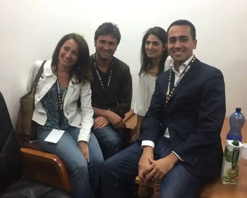 CARLA RUOCCO - DI BATTISTA - VIRGINIA RAGGI - LUIGI DI MAIO