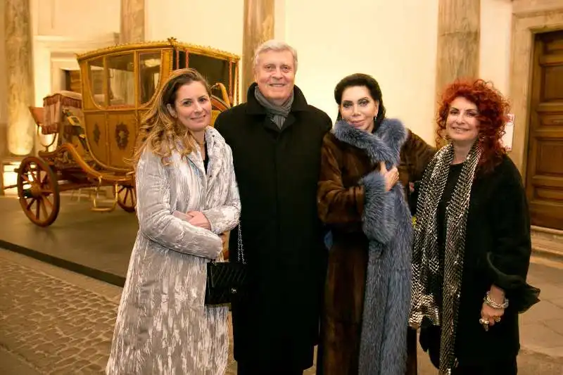 da sinistra Valentina Nicolucci, Ugo Zottin, Paola Mainetti e Fiamma Zagara