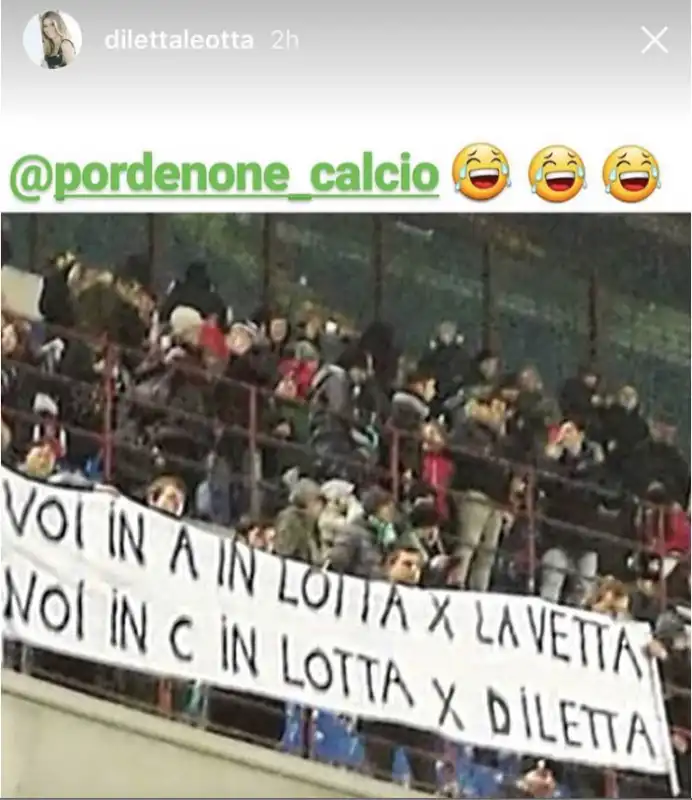 diletta leotta su instagram