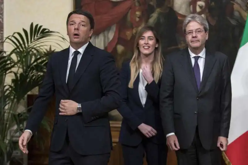 GENTILONI BOSCHI RENZI