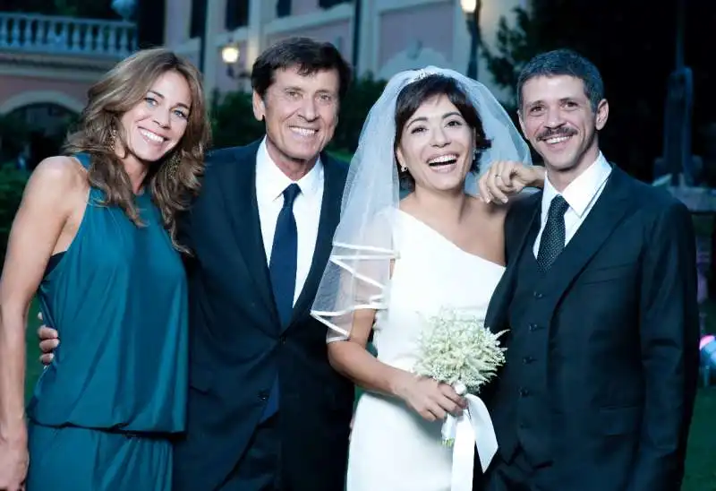 gianni e marianna morandi alle nozze di marco