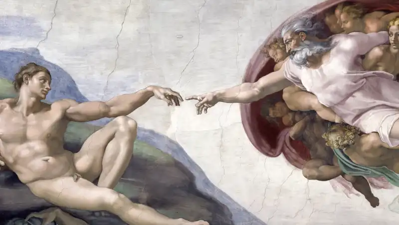 giudizio universale michelangelo 3d