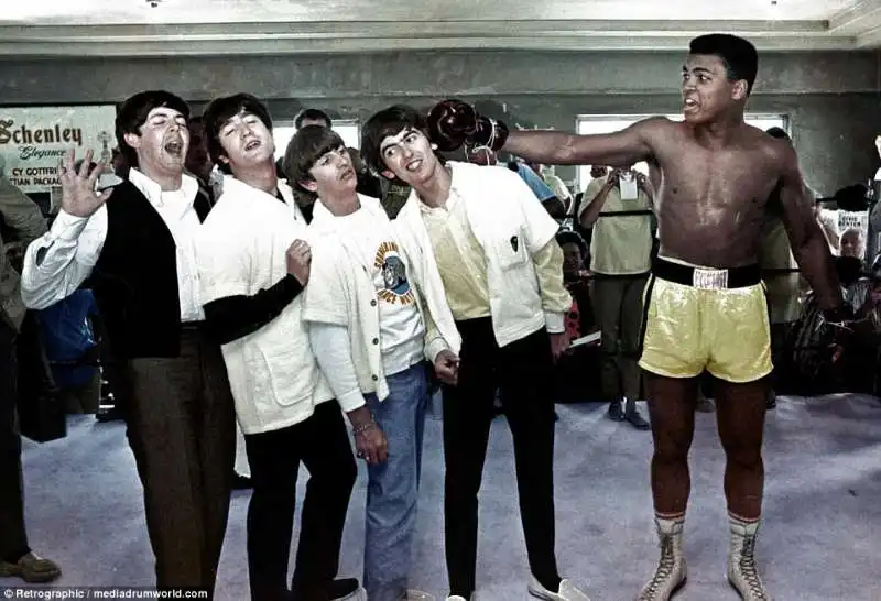 i beatles e mohammad ali