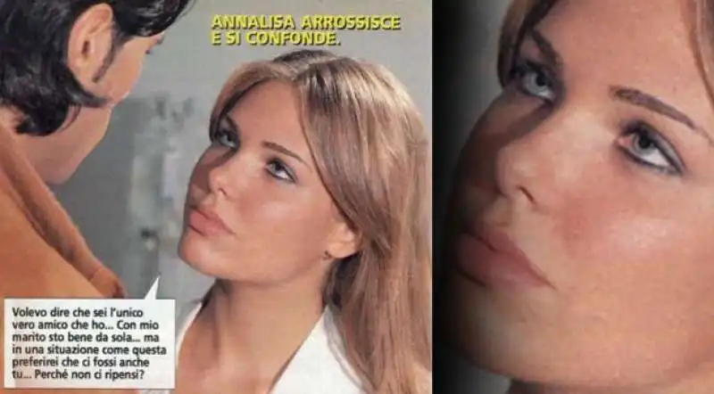 ILARY BLASI IN UN FOTOROMANZO