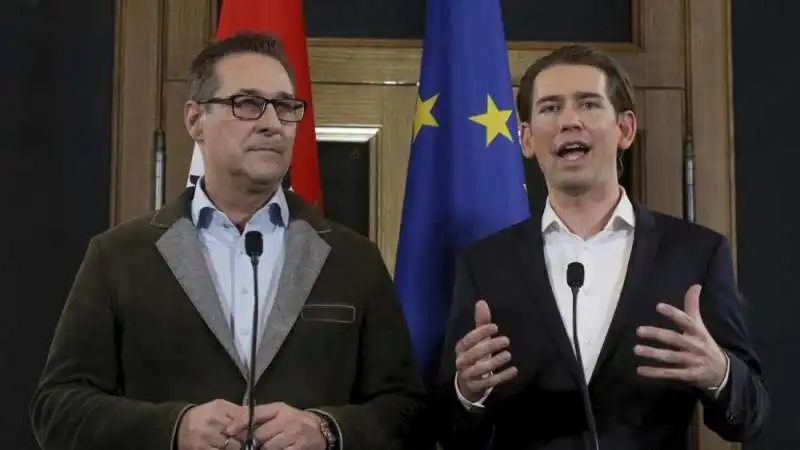 kurz e strache