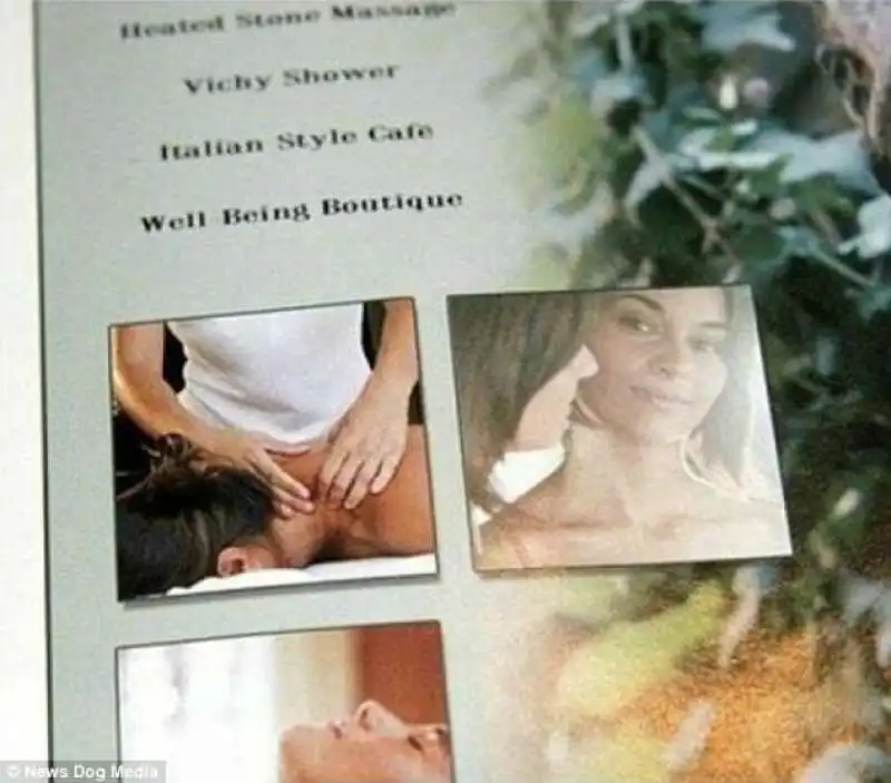 la brochure dell spa