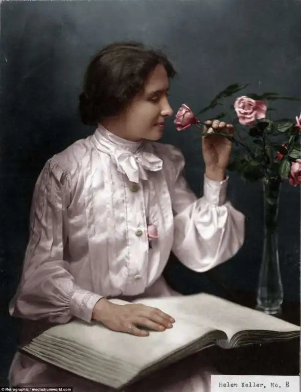 la scrittrice helen keller