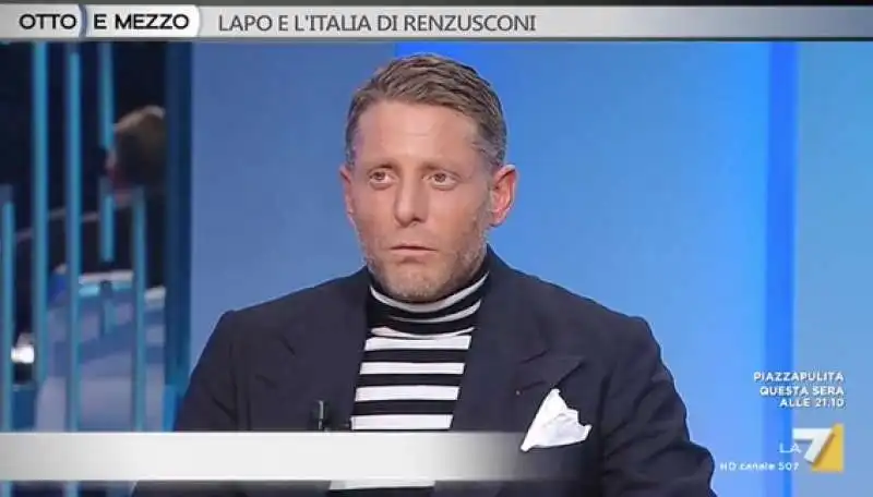 lapo elkann da lilli gruber