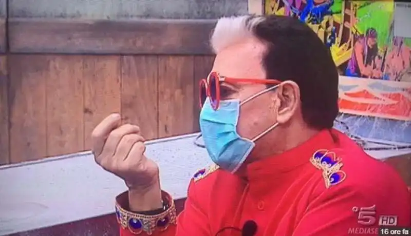 malgioglio al gfvip2