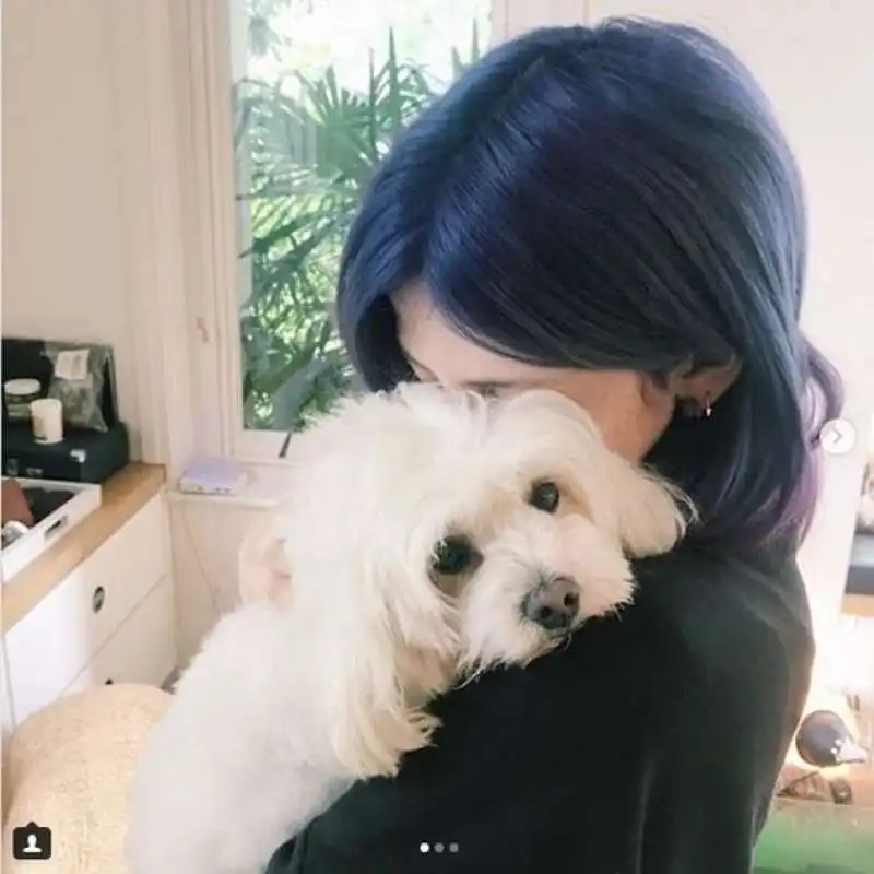 scarlett e il suo cane