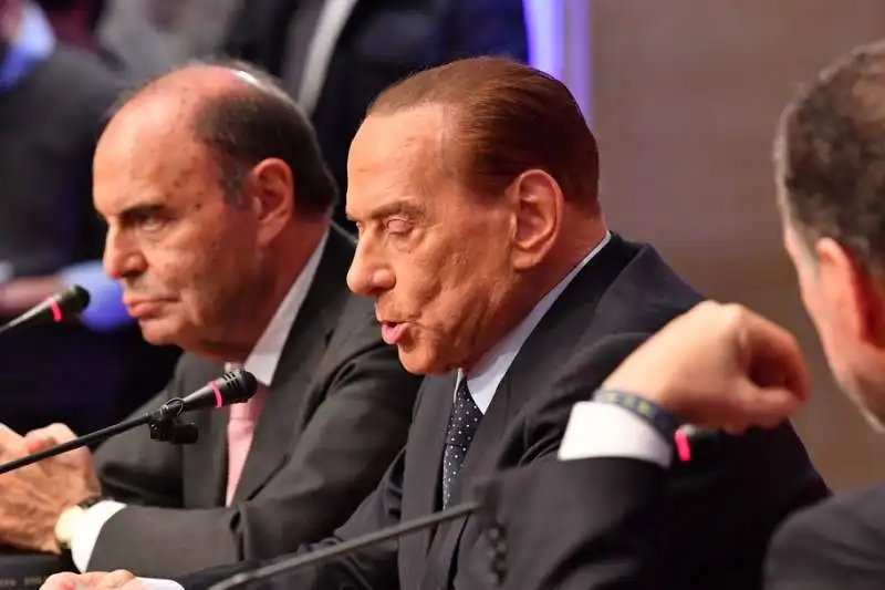 silvio berlusconi e bruno vespa