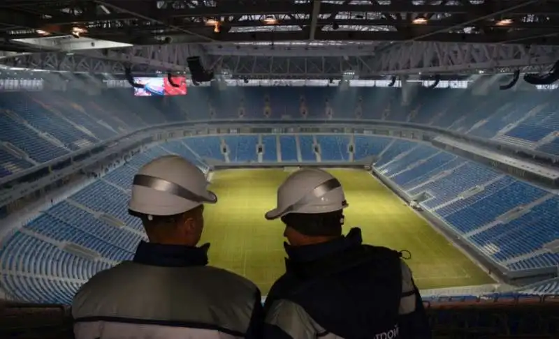 stadio di san pietroburgo interni