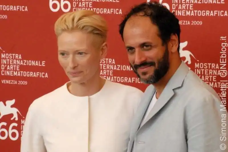 TILDA SWINTON E LUCA GUADAGNINO