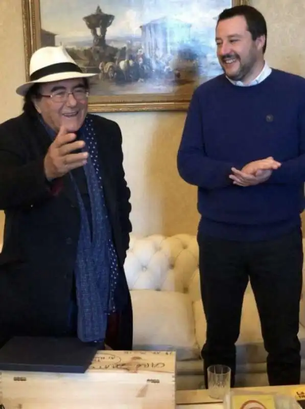 al bano matteo salvini 1