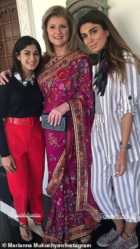 arianna huffington matrimonio di isha ambani 1