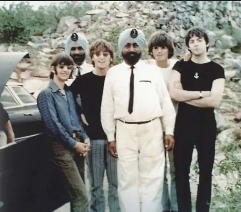 beatles in india 1