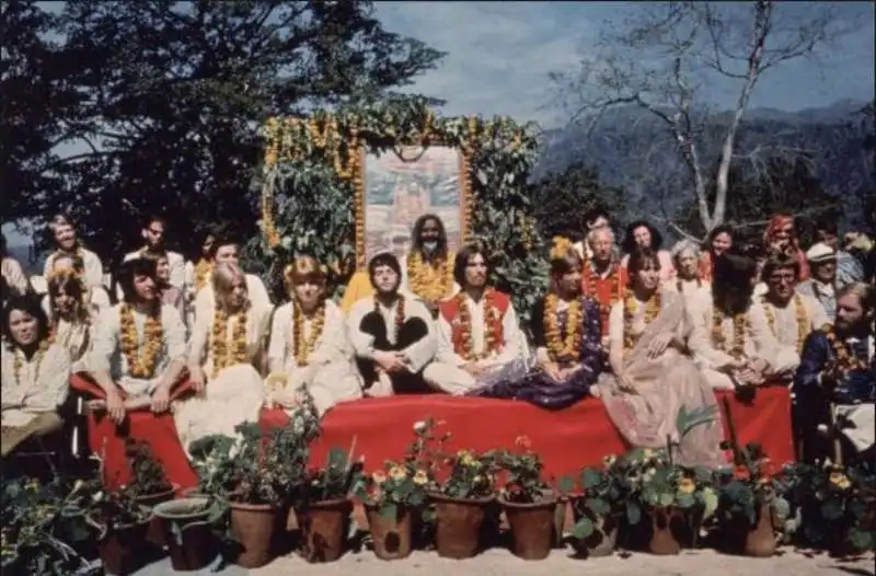 beatles in india 5