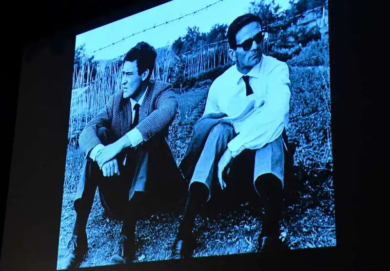 bernardo bertolucci e pierpaolo pasolini