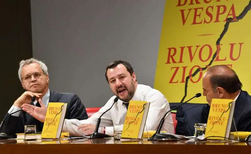 enrico mentana matteo salvini bruno vespa (5)