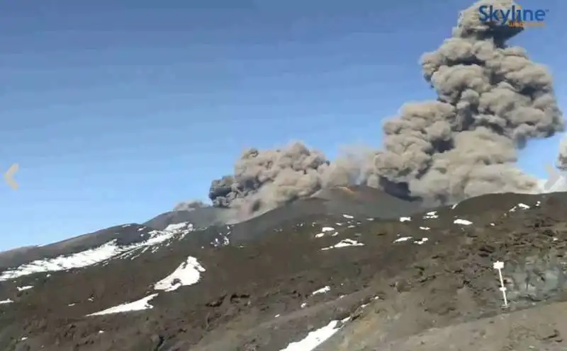 Etna festeggia il Natale