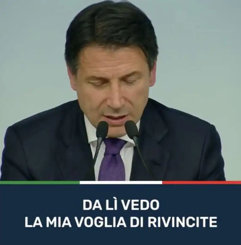 giuseppe conte legge una poesia dopo il consiglio dei ministri 1