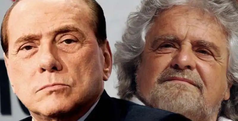 grillo berlusconi